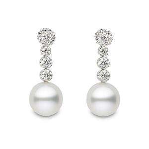 White Pearl earrings